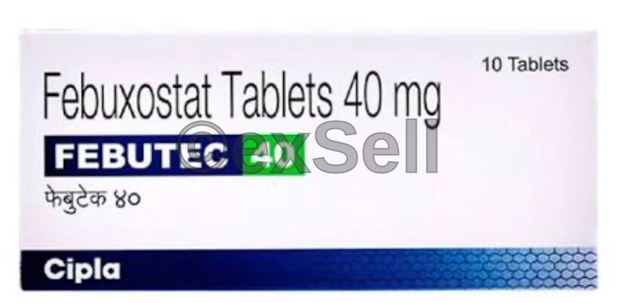 Febutec 40 Tablet 40 mg Tablet – Febuxostat (40mg)