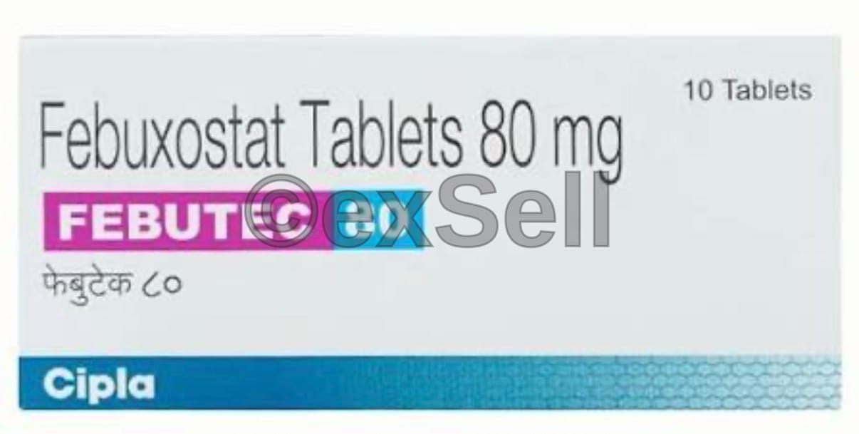 Febutec 80mg Tablet 80 mg Tablet – Febuxostat (80mg)