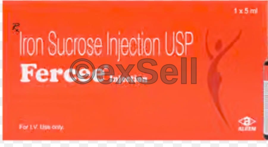 Fercee Injection 100mg Ampoule – Iron Sucrose (100 Mg)
