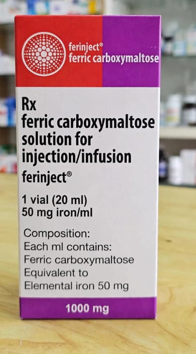 Ferinject Injection 1000mg (Ferric Carboxymaltose 50mg/ml) 1000mg Injection – ExSell Laboratories