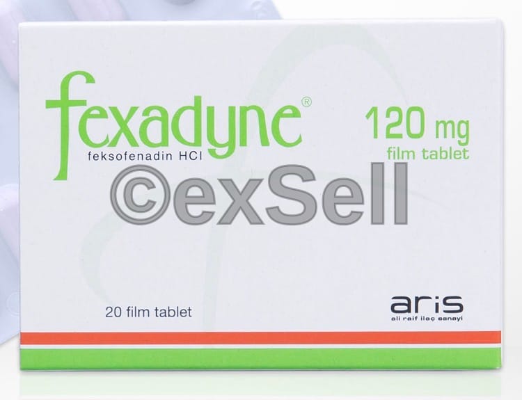 Fexadyne 120mg Tablet 120mg Tablet – Fexofenadine hydrochloride 120 mg
