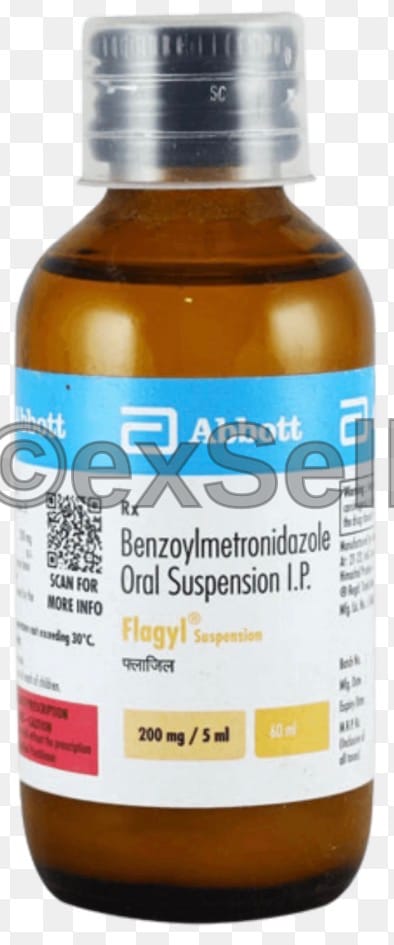 Flagyl 200mg Oral Suspension 200 mg Oral Suspension – Metronidazole (200mg)