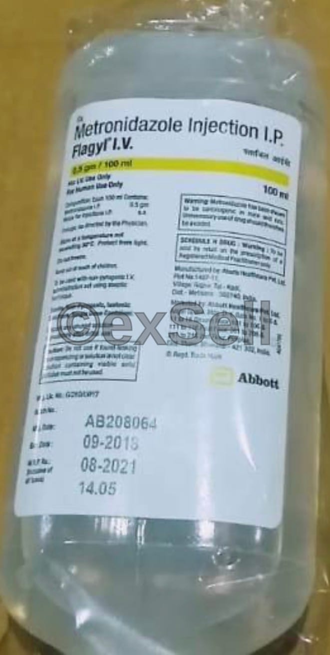 Flagyl I.V 500 mg Infusion – Metronidazole (500mg)