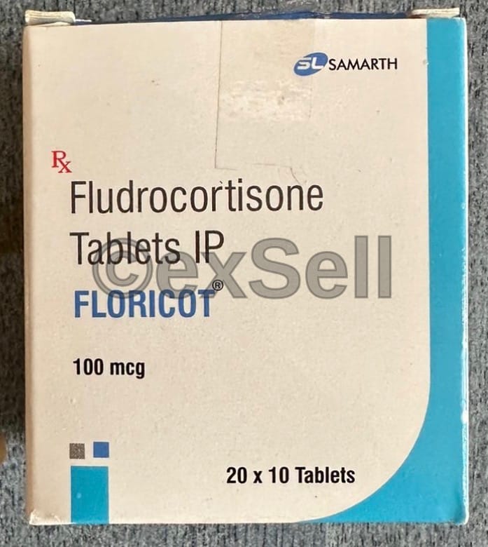 Floricot Tablet 100 mcg Tablet – Fludrocortisone (100mcg)