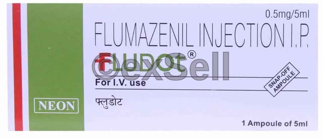 Fludot 0.5mg Injection 0.5mg Ampoule – Flumazenil (0.5mg)