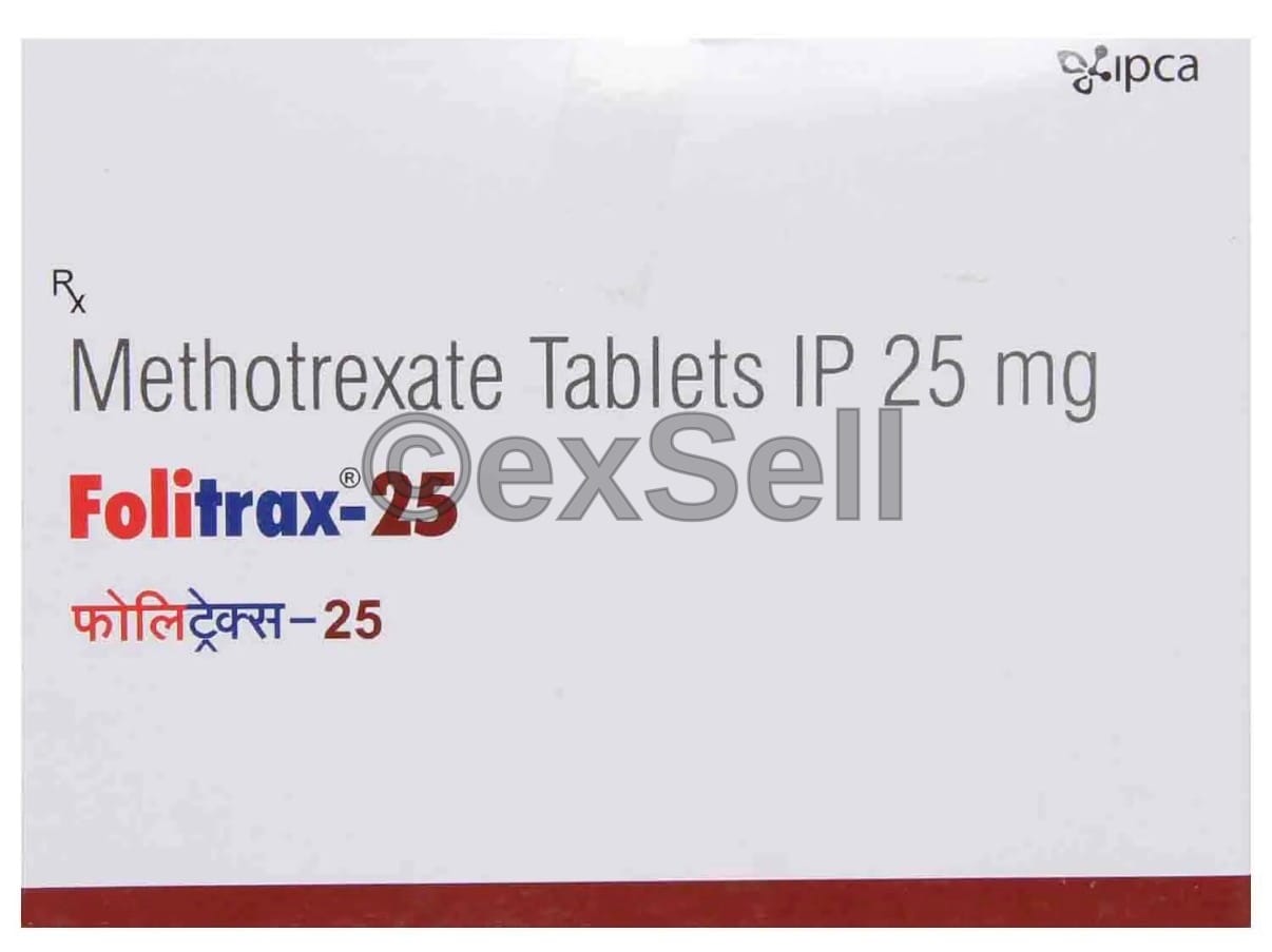 Folitrax 25mg Tablet 25 mg Tablet – Methotrexate (25mg)