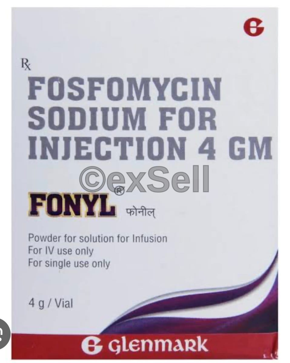 Fonyl 4g Injection 4gm Powder for Injection – Fosfomycin (4gm)