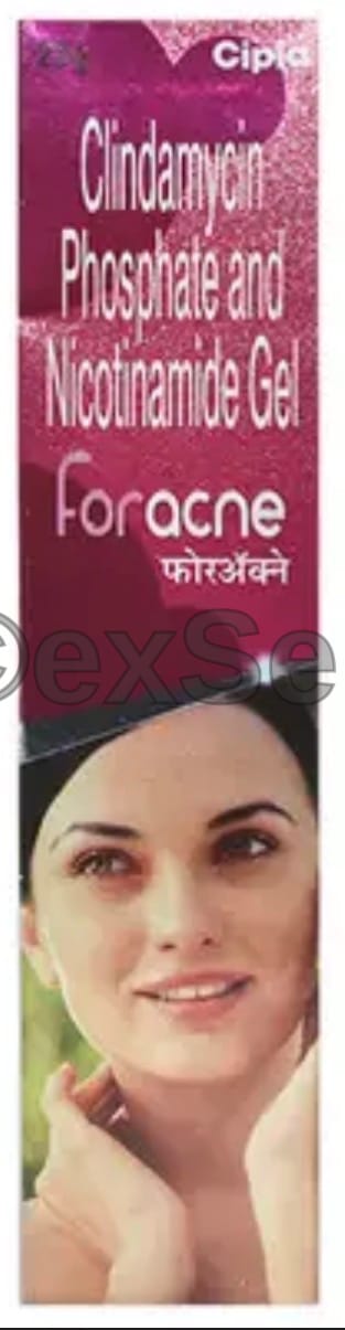 Foracne Gel 1% + 4% Gel – Clindamycin (1% ) + Nicotinamide (4%)