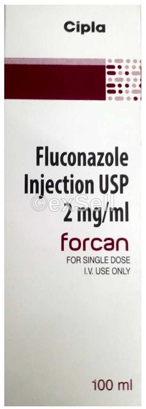 Forcan Infusion 200 mg Infusion Bottle – Fluconazole (200mg/100ml)