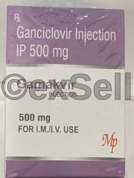 Gamakvir 500mg Injection 500 mg Injection – Ganciclovir 500mg
