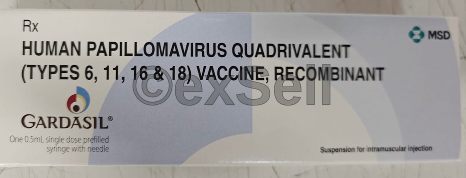 Gardasil Vaccine Combination Prefilled Injection – Human Papillomavirus Quadrivalent (Types 6, 11, 16, and 18) Vaccine, Recombinant