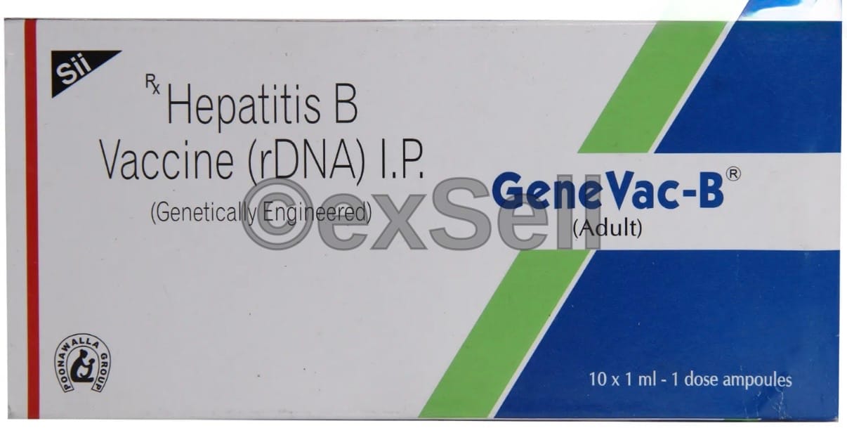 GeneVac-B Adult Vaccine 20 mcg Vaacine – Hepatitis B Vaccine (rDNA) (20mcg)
