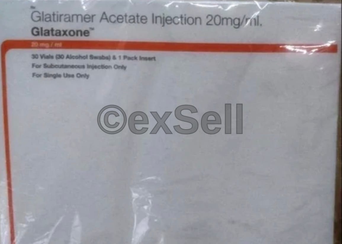 Glataxone Injection 20mg Vial – Glatiramer Acetate (20mg)
