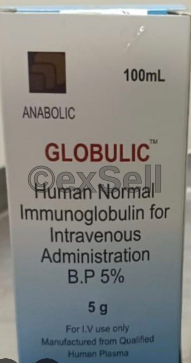 Globulic 5g 5% 5gm x 50ml Vial – Human Normal Immunoglobulin 5%
