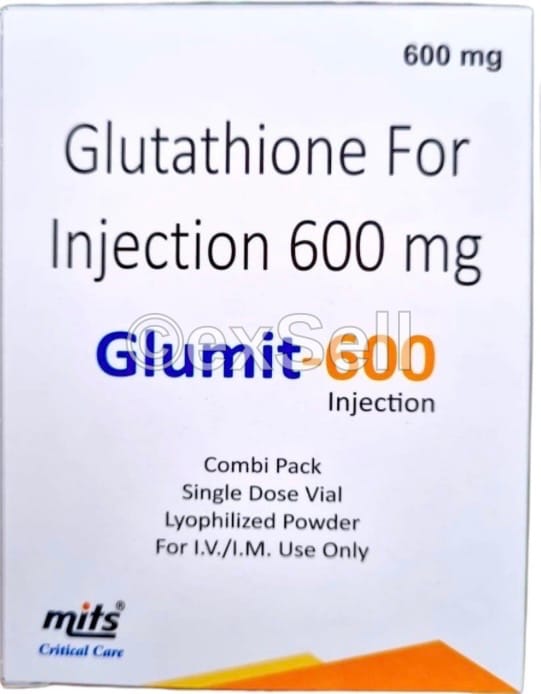 Glumit 600mg Injection 600 mg Injectiomn – Glutathione (600mg)