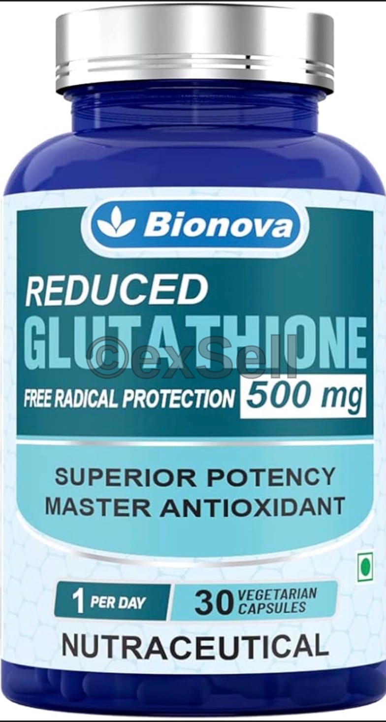 Glutathione 500mg Capsules 500mg Tablets – L-Glutathione (reduced) combined with Vitamin C (ascorbyl palmitate