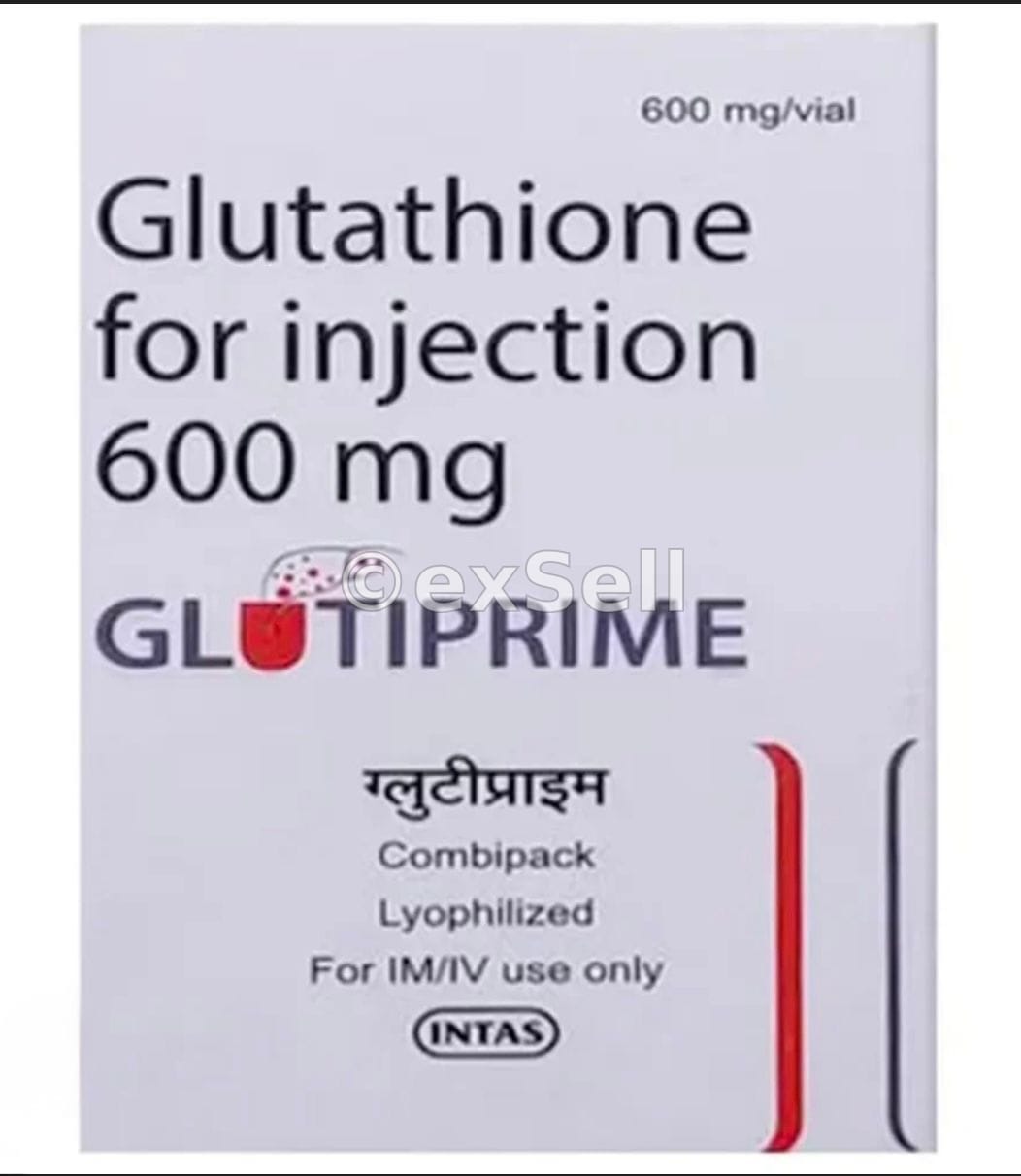 Glutiprime Injection 600 mg Injection – Glutathione (600mg)