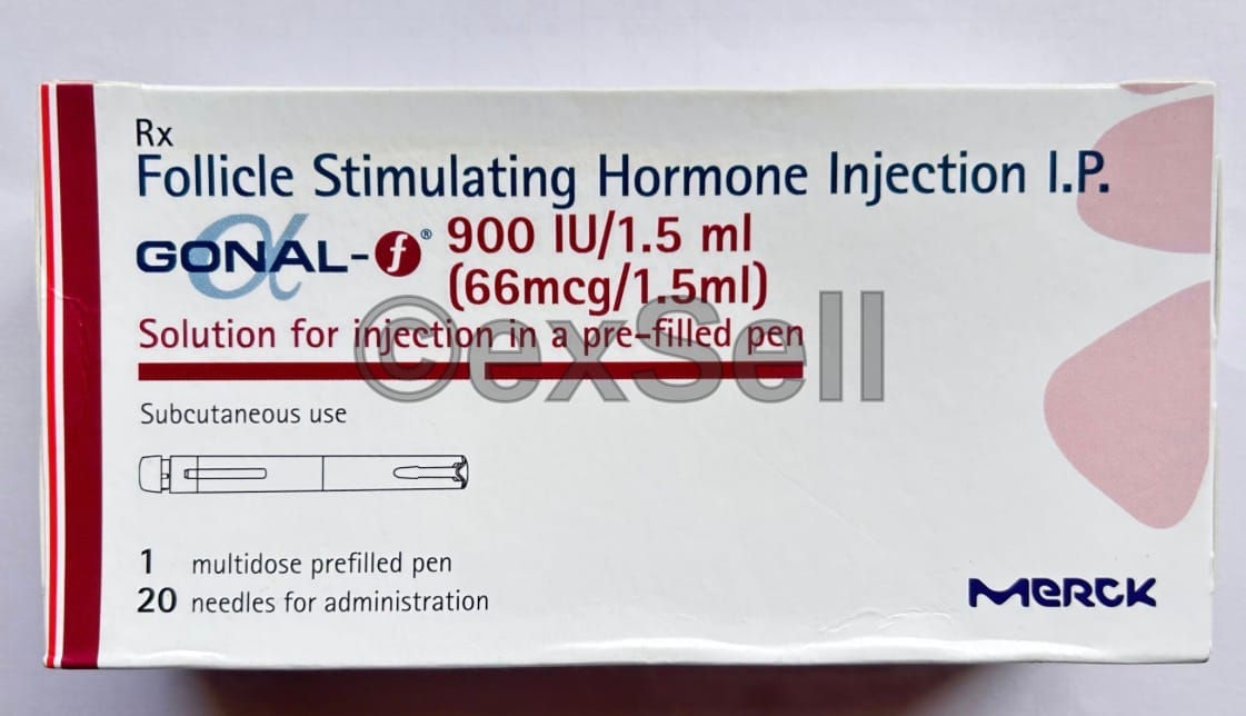 Gonal-F 900IU Injection 9000 IU Pre-refilled Pen – Recombinant follicle stimulating hormone (900IU)