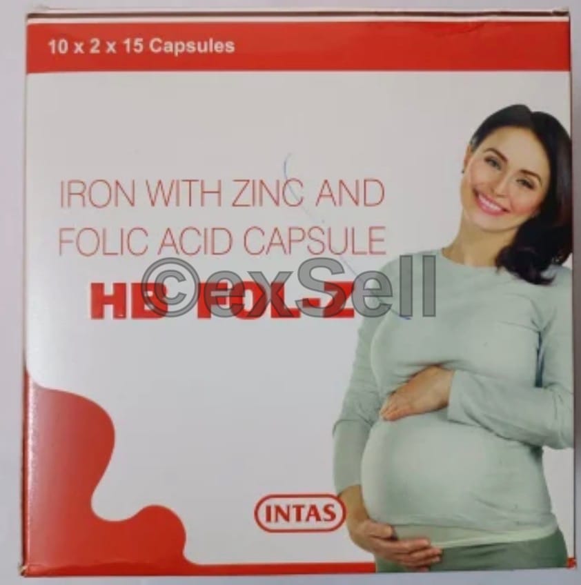 Hb Fol Z Capsule Combination Capsule – Carbonyl Iron (50 Mg) + Folic Acid (0.5 Mg) + Zinc Sulphate (61.8 Mg)