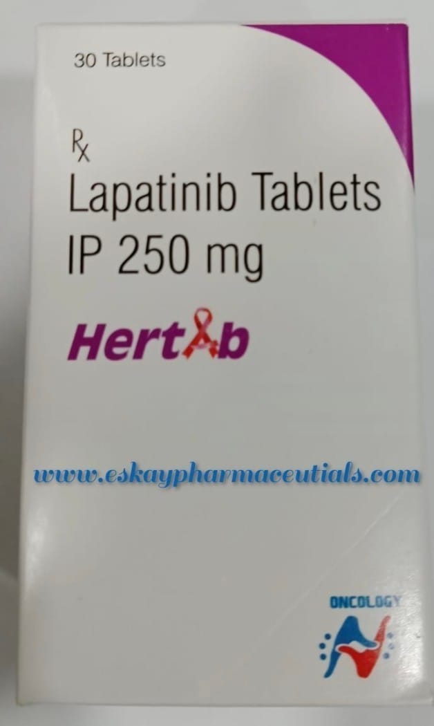 Hertab Tablet 250mg Tablet – Lapatinib (250mg)