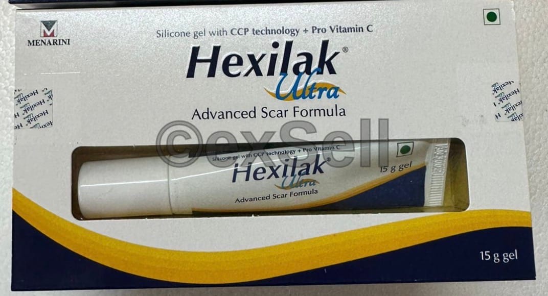 Hexilak Ultra Gel 15 gm Gel Gel – Cyclomethicone NF-5, UTMF Ceramide III, and PolydimethylSiloxane