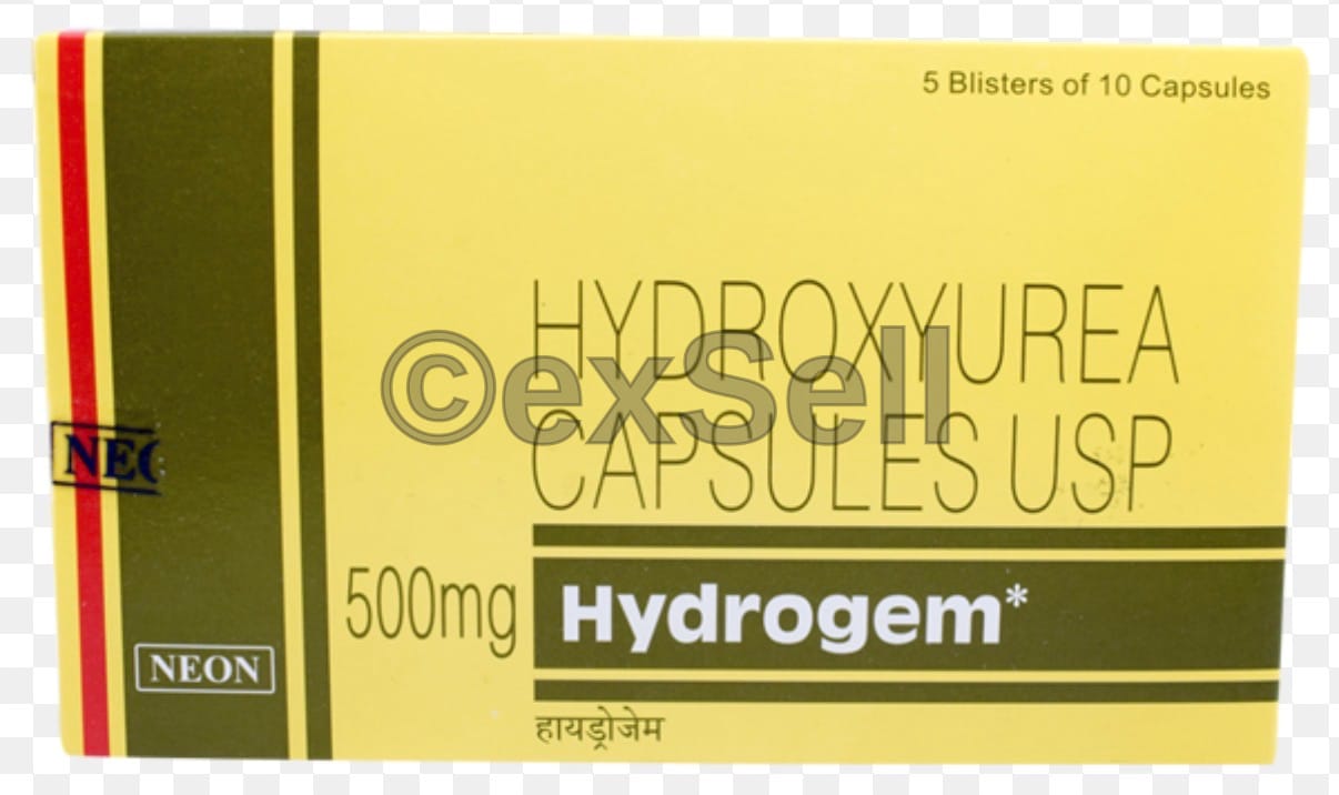 Hydrogem 500mg Capsule 500mg Capsule – Hydroxyurea (500mg)