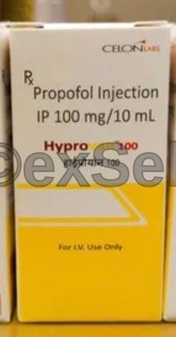 Hyprovan 100mg Injection 100mg Injection – Propofol -100MG