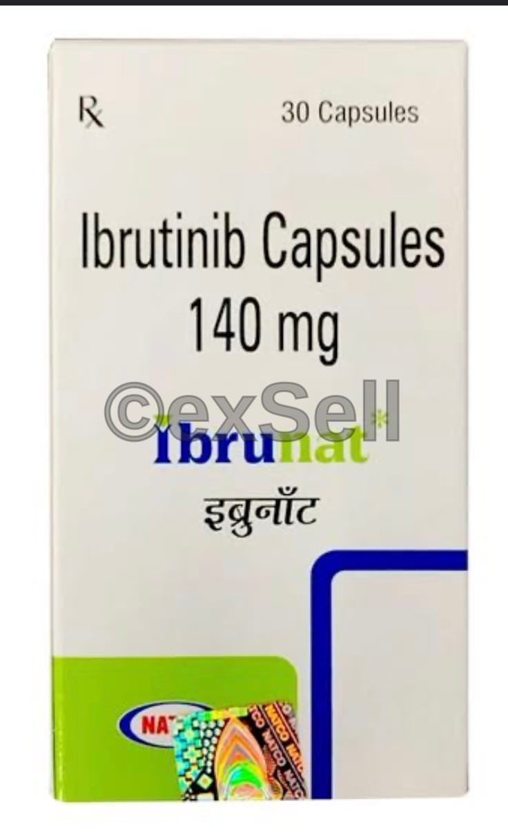 Ibrunat Capsule 140mg Capsule – Ibrutinib (140mg)