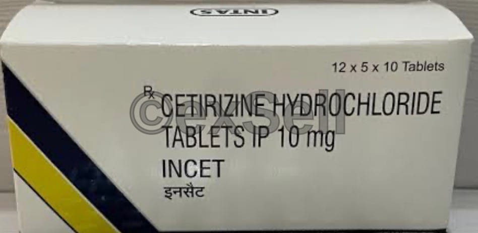 Incet 10mg Tablet 10 mg Tablet – Cetirizine (10mg
