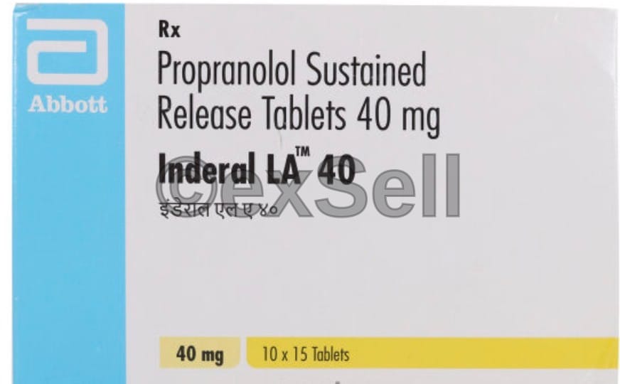 Inderal LA 40 Tablet SR 40mg Tablet – Propranolol (40mg)