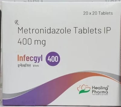 Infecgyl 400 400 mg Tablet – Metronidazole 400 mg