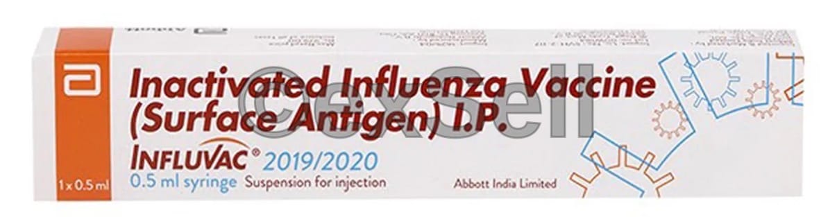 Influvac Tetra Vaccine 0.5ml Prefilled syringe – Inactivated influenza vaccine
