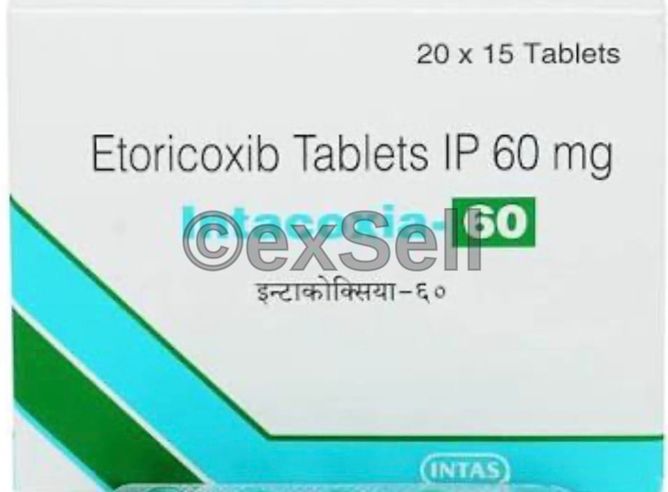 Intacoxia 60mg Tablet 60 mg Tablet – Etoricoxib (60mg)