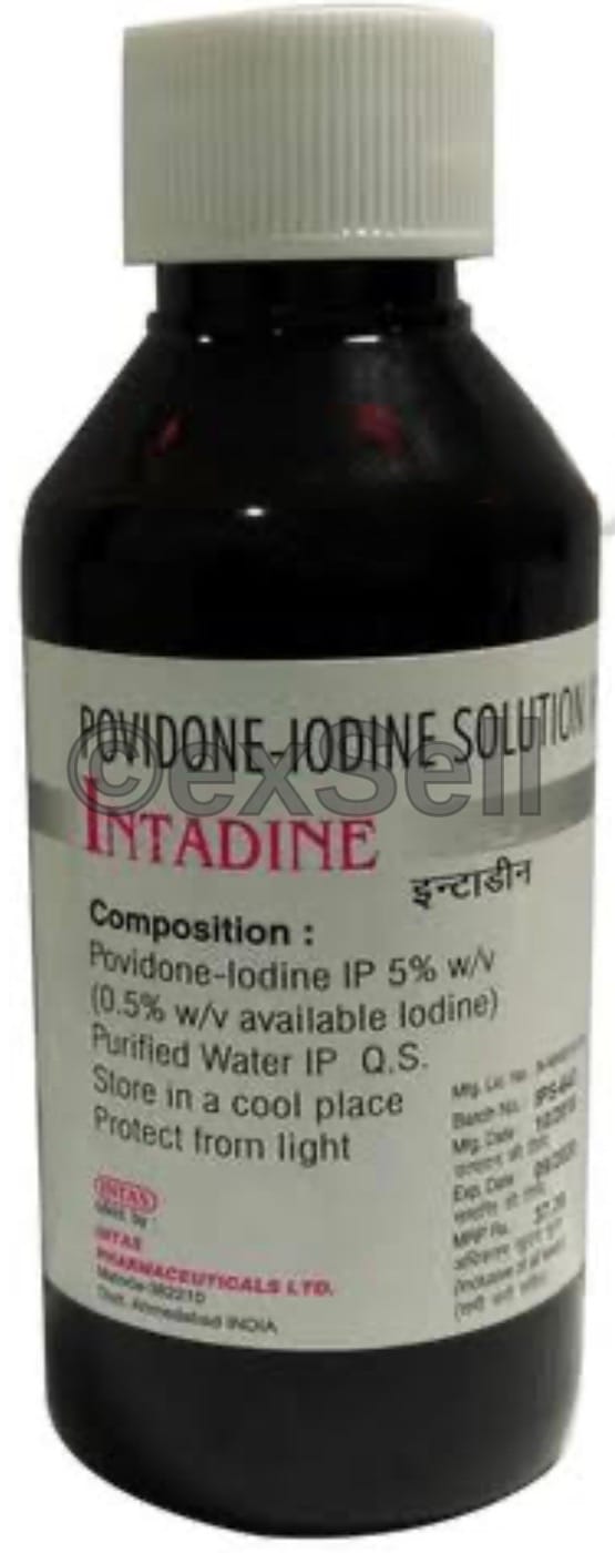 Intadine Solution 5% Solution – Povidone Iodine (5% )
