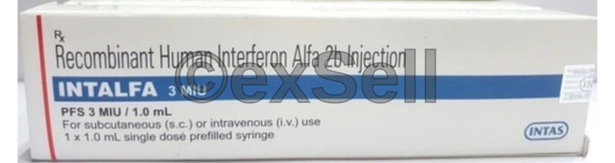 Intalfa 3miu Injection 3miu Vial – Interferon Alpha 2B (3miu)