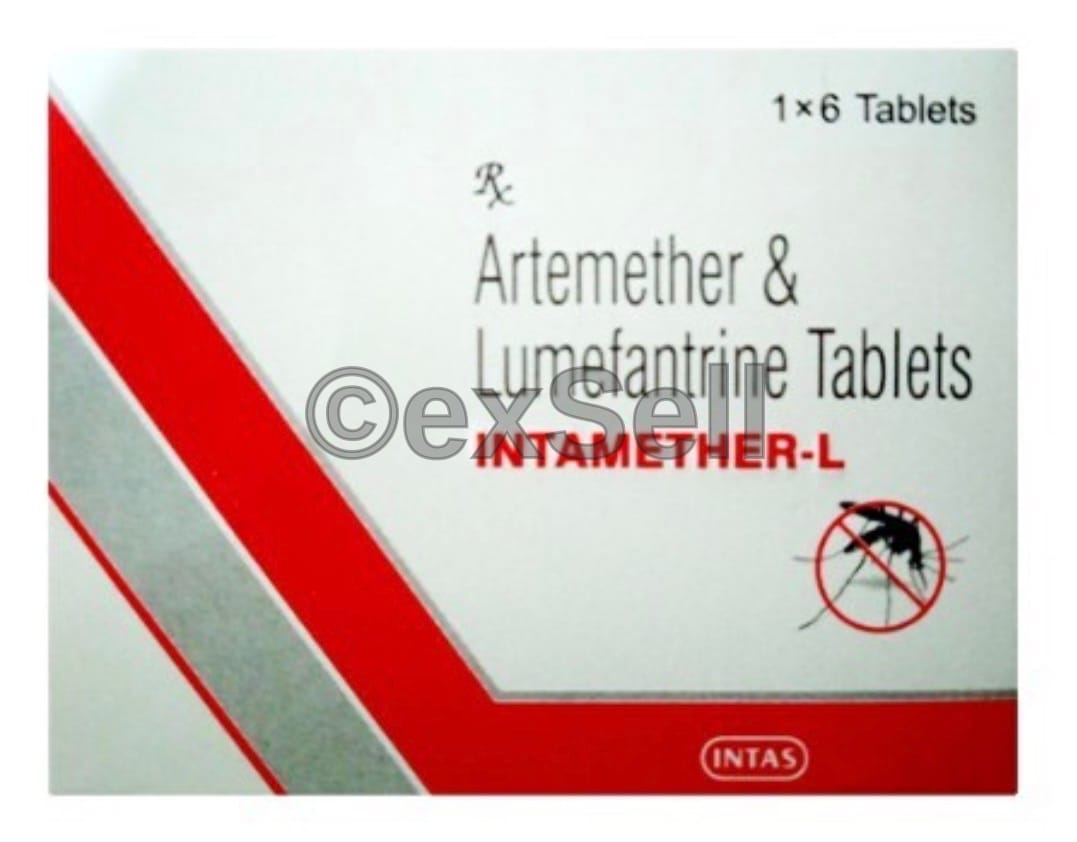 Intamether L Tablet 80mg +480 mg Tablet – Artemether (80 Mg) + Lumefantrine (480 Mg)