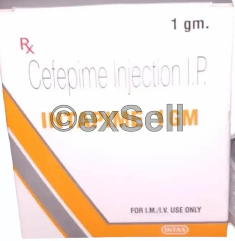 Intapime 1000mg Injection 1000mg Injection – Cefepime (1000mg)
