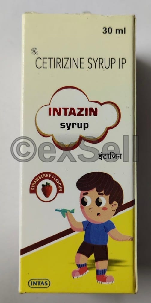 Intazin Syrup 5 mg Syrup – CETIRIZINE-5MG