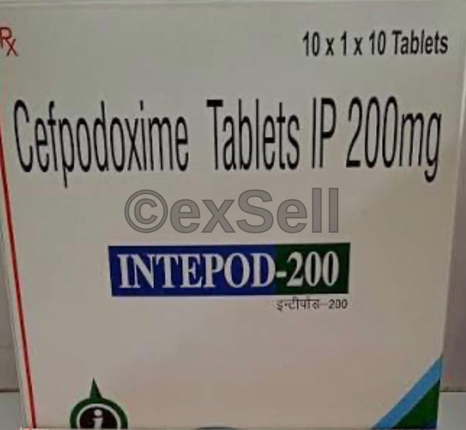 Intepod 200mg Tablet 200mg Tablet – Cefpodoxime-200mg