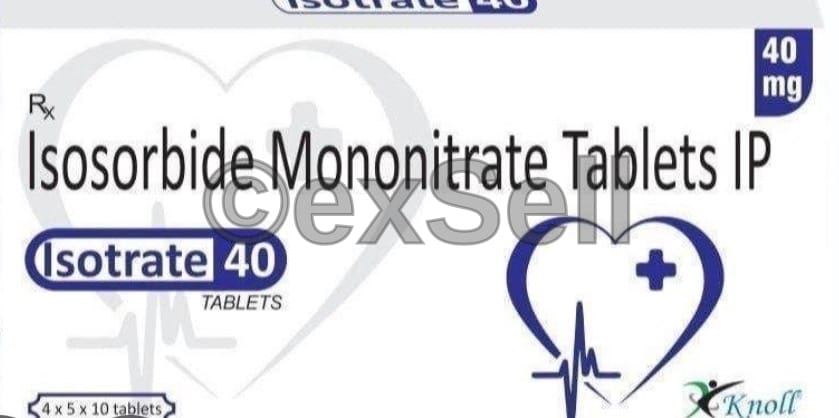 Isotrate 40mg Tablet (Isosorbide Mononitrate (40mg)) 40mg Tablet – ExSell Laboratories