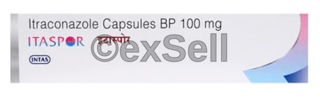 Itaspor Capsule 100mg Capsule – Itraconazole (100mg)