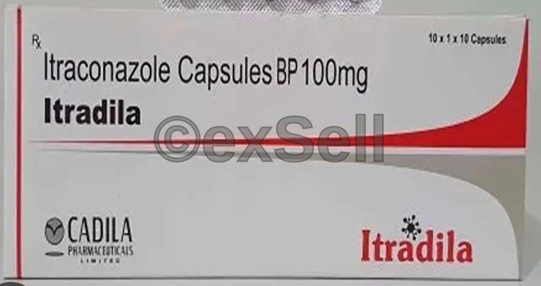 Itradila 100mg Capsule 100mg Capsule – Itraconazole (100mg)