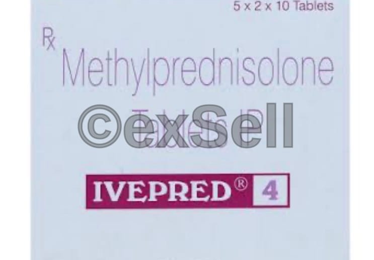 Ivepred 4mg Tablet 4mg Tablet – Methylprednisolone (4mg)
