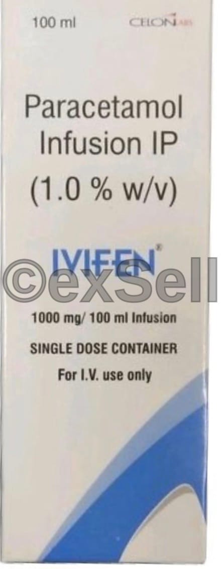Ivifen 1000mg Infusion 1000 mg Infusion – Paracetamol (1000mg)