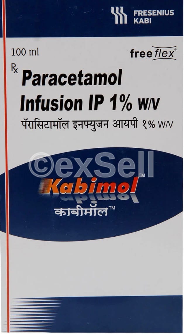 Kabimol 1000mg Infusion 1000mg Infusion – Paracetamol (1000mg)