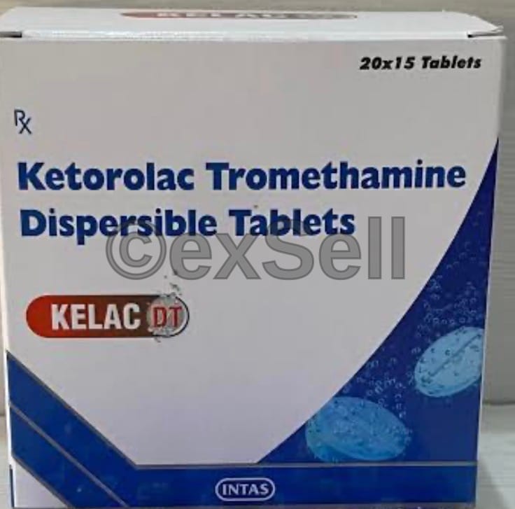 Kelac 10mg Tablet DT 10mg Tablet – Ketorolac (10mg)