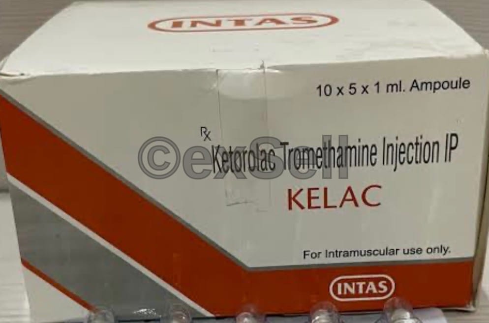 Kelac 30mg Injection 30 mg Injection – Ketorolac (30mg)