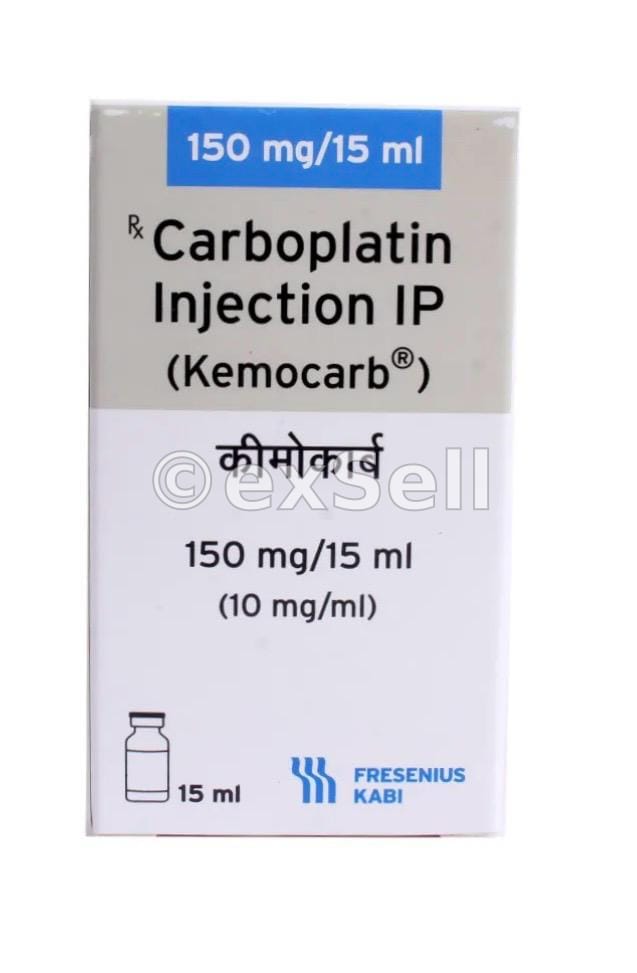 Kemocarb 150mg Injection 150 mg/ 15 ml Injection – Carboplatin (150mg)