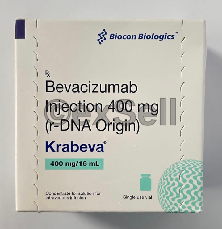 Krabeva 400mg Injection 400mg Vial – Bevacizumab (400mg)