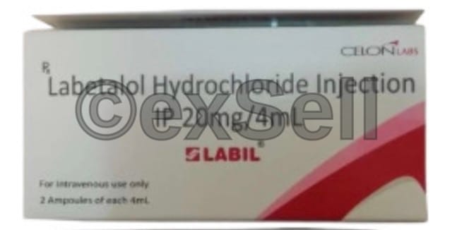 Labil 20mg Injection 20mg Inejction – Labetalol 20mg